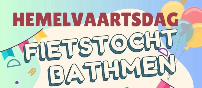 Flyer uitnodiging fietstocht